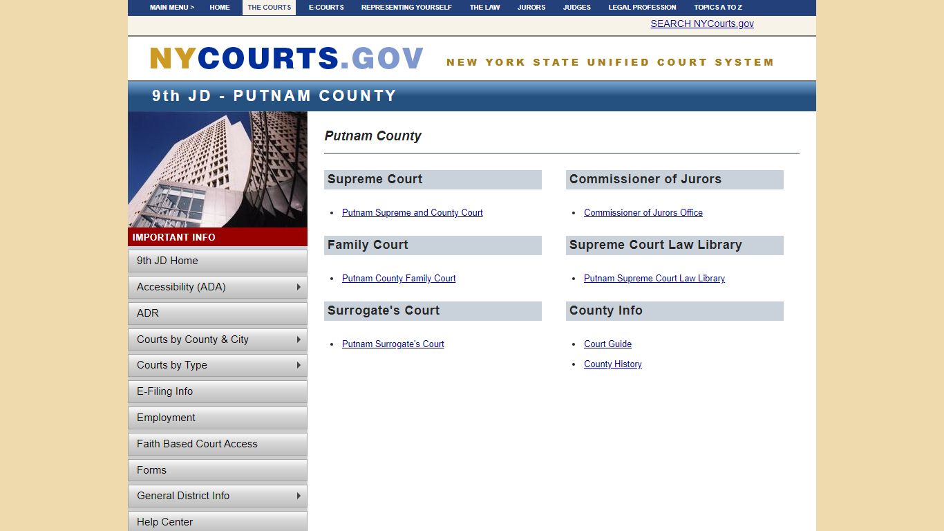 Home - Putnam County | NYCOURTS.GOV - Judiciary of New York